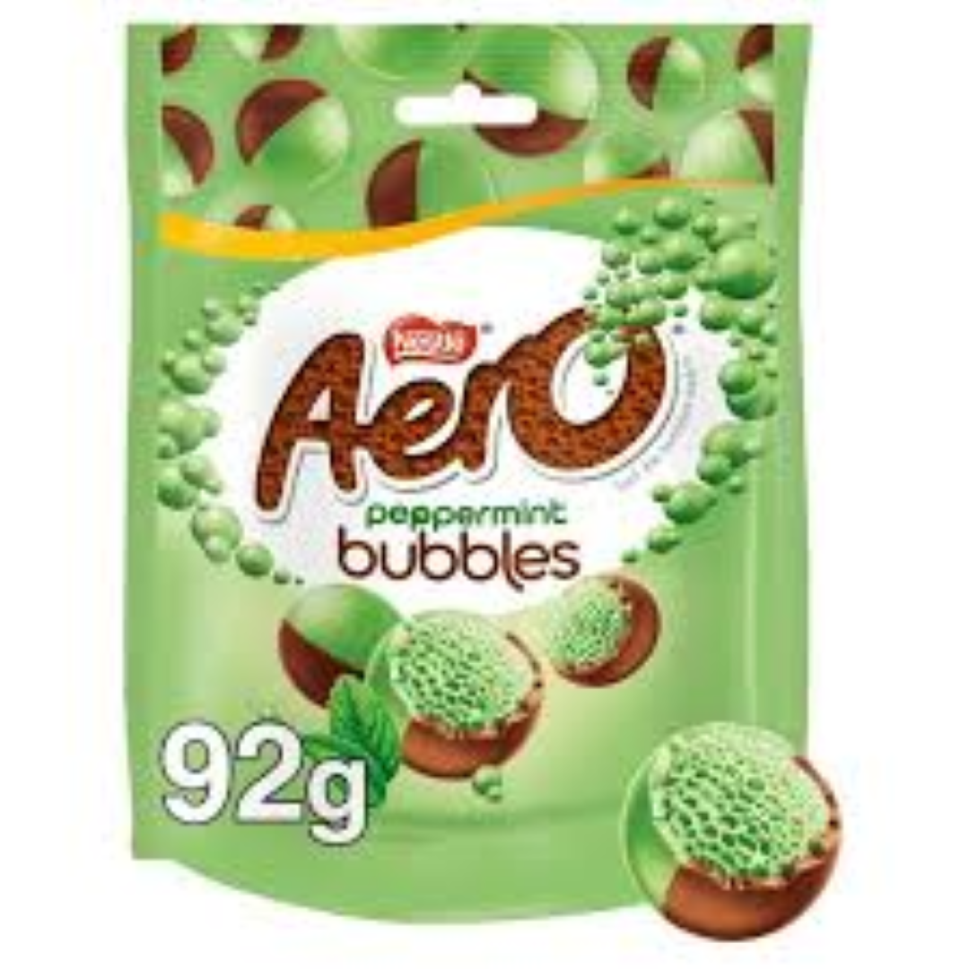 AERO BUBBLES PEPPERMINT 92G